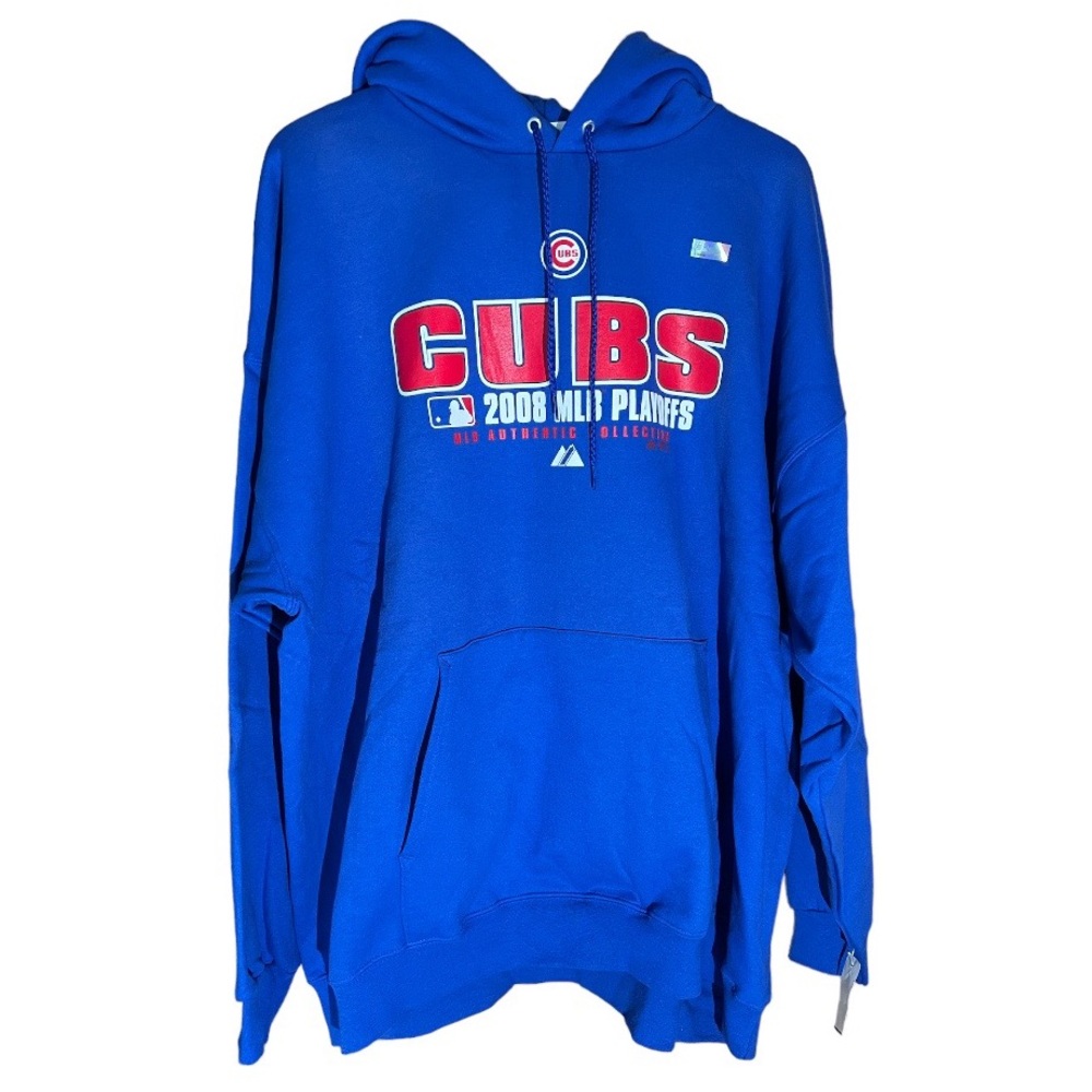 Chicago Cubs 2008 MLB Playoff hoodie **with imperfections, SZ XXL